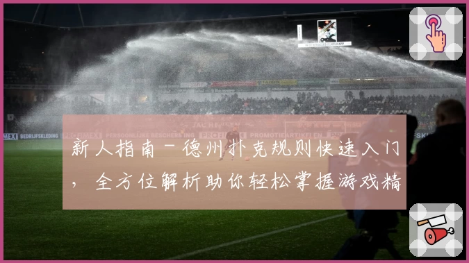 新人指南 - 德州扑克规则快速入门,全方位解析助你轻松掌握游戏精髓